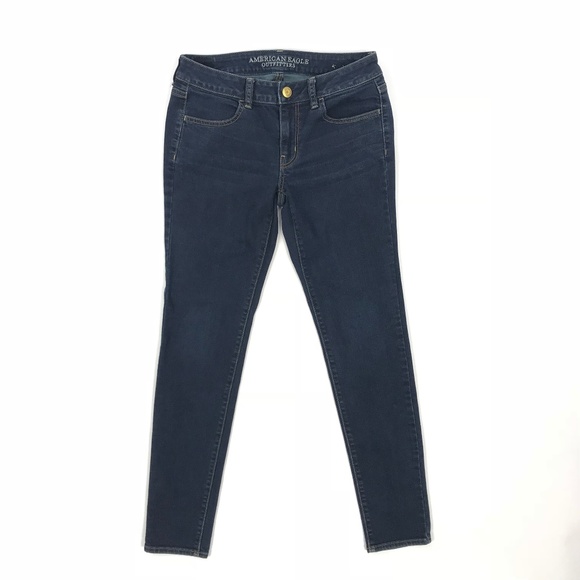 American Eagle Outfitters Denim - American Eagle Womens Jegging Jeans Dark Wash